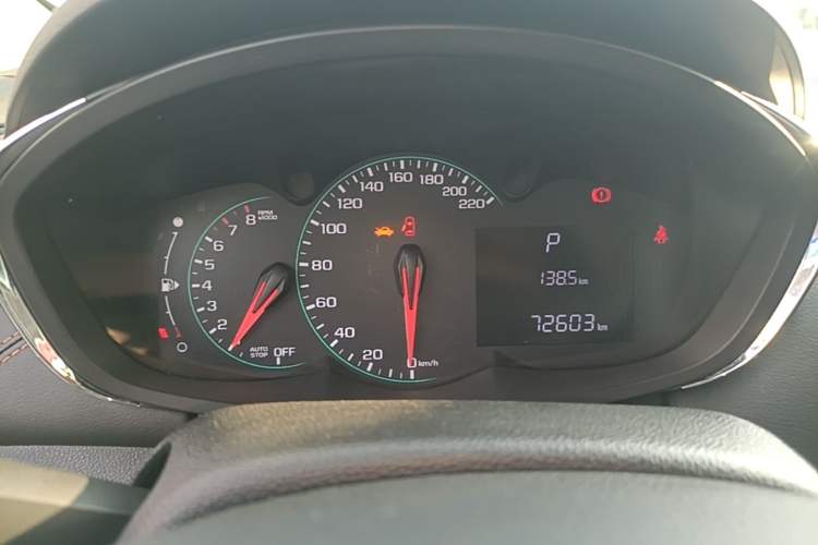 Used Chevrolet Trax 2017 1.4T Automatic Two-Wheel Drive Comfort Version Instrument Cluster