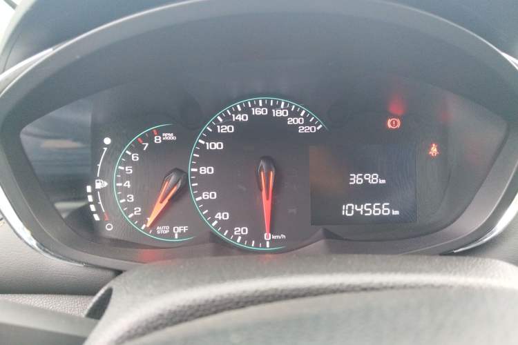 Used Chevrolet Trax 2017 1.4T Manual Two-Wheel Drive Comfort Model Instrument Cluster