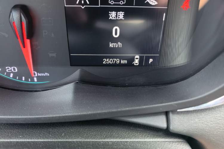 Used Chevrolet Trax 2017 1.4T Automatic Two-Wheel Drive Luxury Version Odometer Close Up