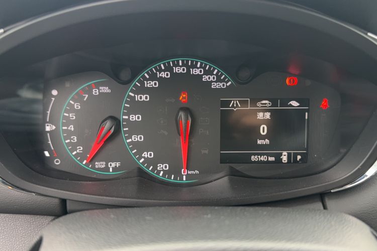 Used Chevrolet Trax 2017 1.4T Automatic Two-Wheel Drive Luxury Version Odometer Close Up