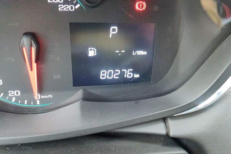 Used Chevrolet Trax 2017 1.4T Automatic Two-Wheel Drive Comfort Version Odometer Close Up