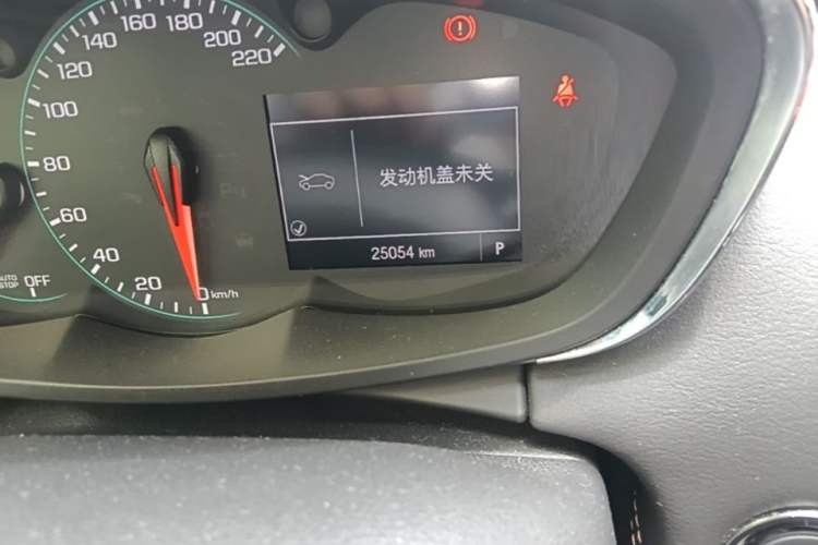 Used Chevrolet Trax 2017 1.4T Automatic Two-Wheel Drive Luxury Version Odometer Close Up
