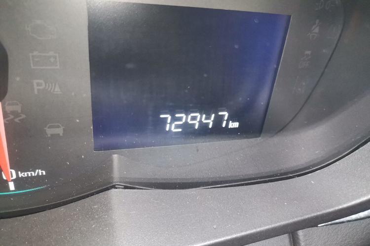Used Chevrolet Trax 2017 1.4T Manual Two-Wheel Drive Comfort Model Odometer Close Up