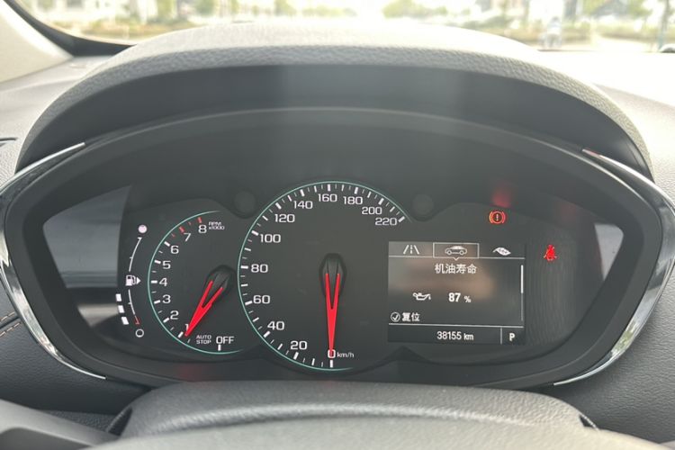 Used Chevrolet Trax 2017 1.4T Automatic Two-Wheel Drive Luxury Version Odometer Close Up