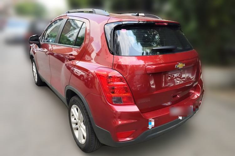 Used Chevrolet Trax 2018 330T Automatic Two-Wheel Drive Elite Model Rear Left 45 Deg