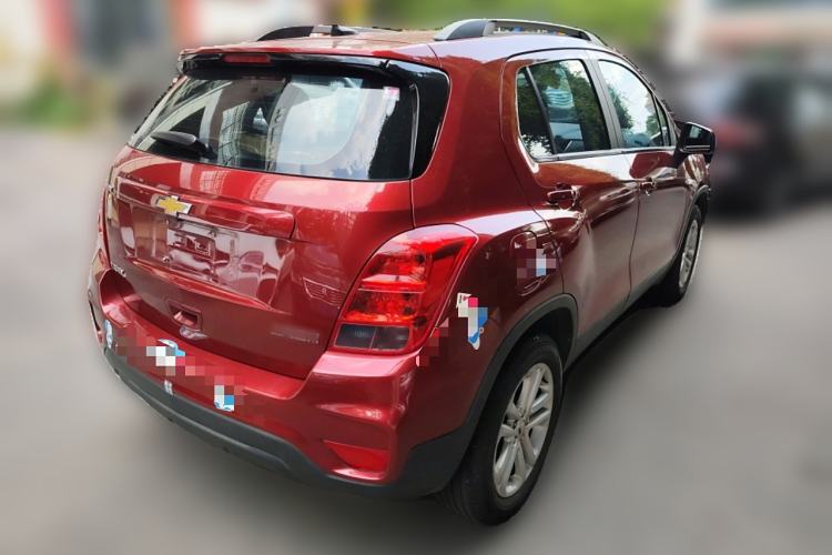 Used Chevrolet Trax 2018 330T Automatic Two-Wheel Drive Elite Model Rear Right 45 Deg