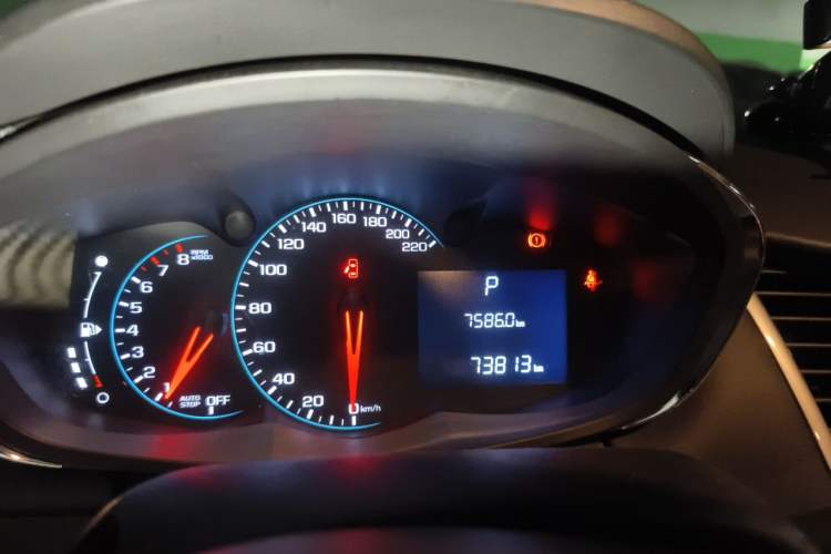 Used Chevrolet Trax 2018 330T Automatic Two-Wheel Drive Elite Model Instrument Cluster