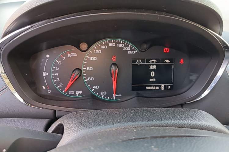 Used Chevrolet Trax 2018 330T Automatic Two-Wheel Drive Luxury Model Instrument Cluster