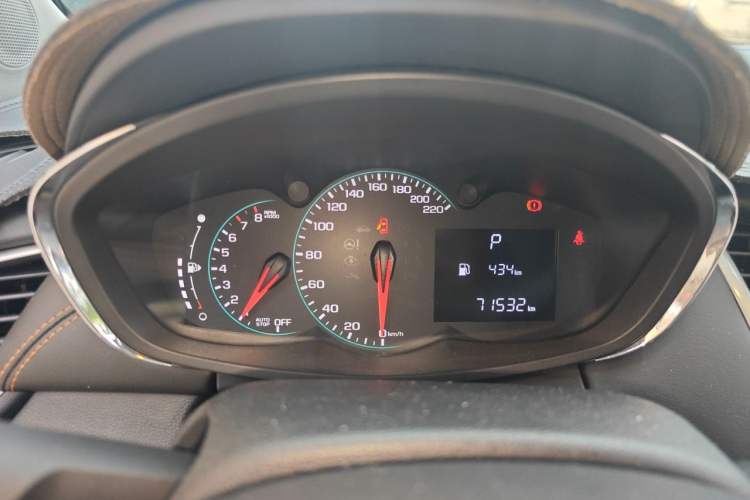Used Chevrolet Trax 2018 330T Automatic Two-Wheel Drive Elite Model Instrument Cluster