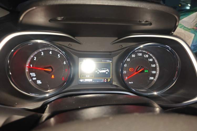 Used Chevrolet Trax 2019 Redline 335T CVT Top-Tier Model China VI Standard Instrument Cluster