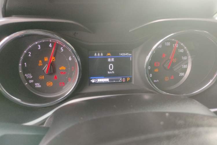 Used Chevrolet Trax 2019 Redline 335T CVT Top-Tier Model China VI Standard Instrument Cluster