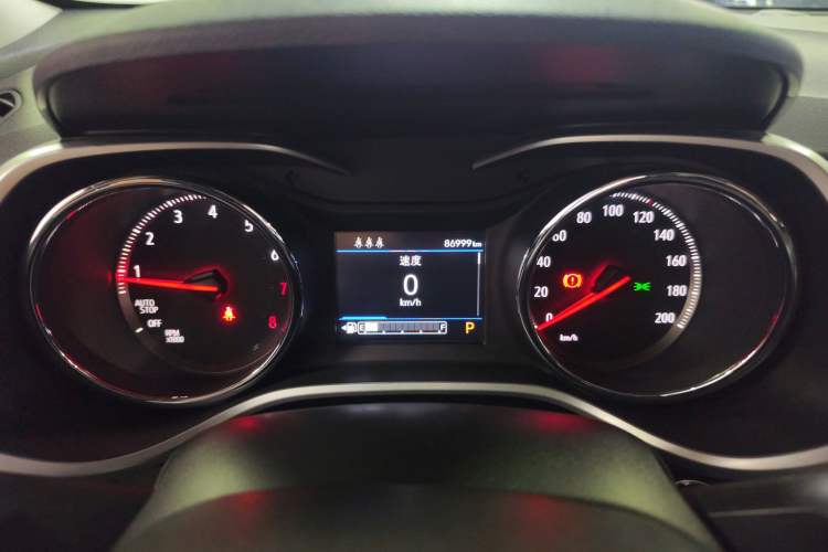 Used Chevrolet Trax 2019 Redline 335T CVT Top-Tier Model China VI Standard Instrument Cluster