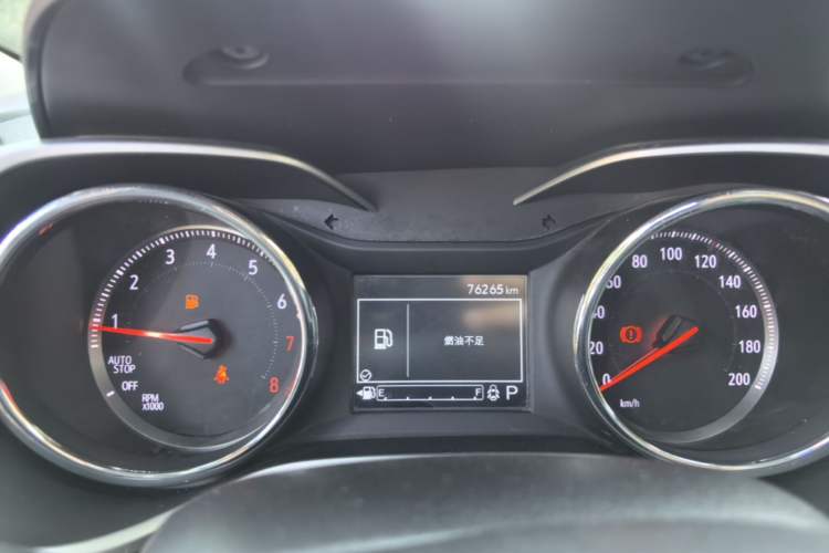 Used Chevrolet Trax 2019 Redline 335T CVT Trendy Version China VI Standard Instrument Cluster