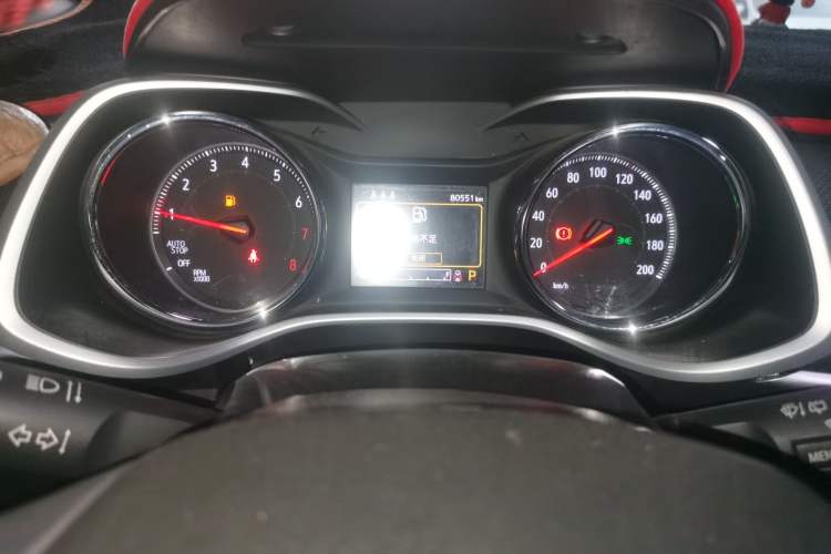 Used Chevrolet Trax 2019 Redline 335T CVT Top-Tier Model China VI Standard Instrument Cluster