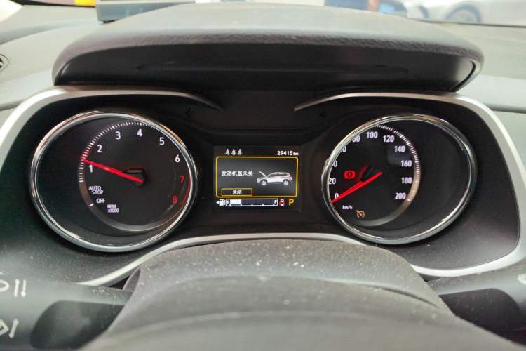 Used Chevrolet Trax 2019 Redline 335T CVT Top-Tier Model China VI Standard Instrument Cluster