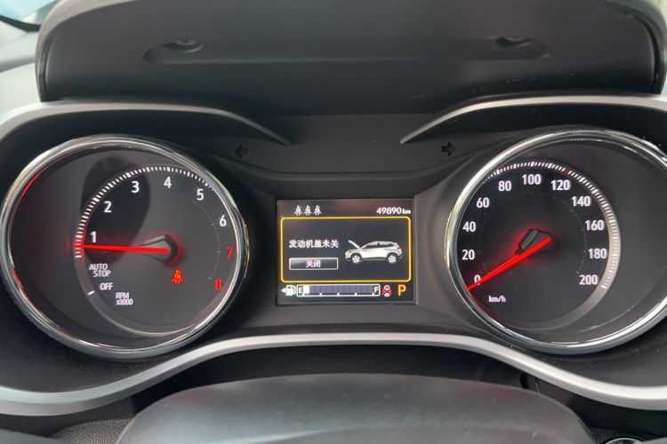 Used Chevrolet Trax 2019 Redline 335T CVT Top-Tier Model China VI Standard Odometer Close Up