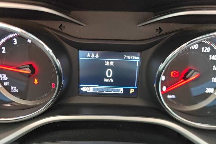 Used Chevrolet Trax 2019 Redline 335T CVT Top-Tier Model China VI Standard Instrument Cluster