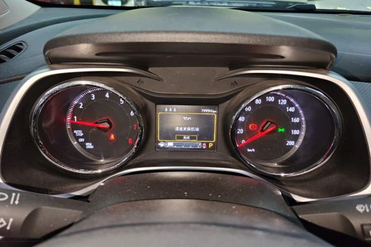Used Chevrolet Trax 2019 Redline 335T CVT Top-Tier Model China VI Standard Instrument Cluster