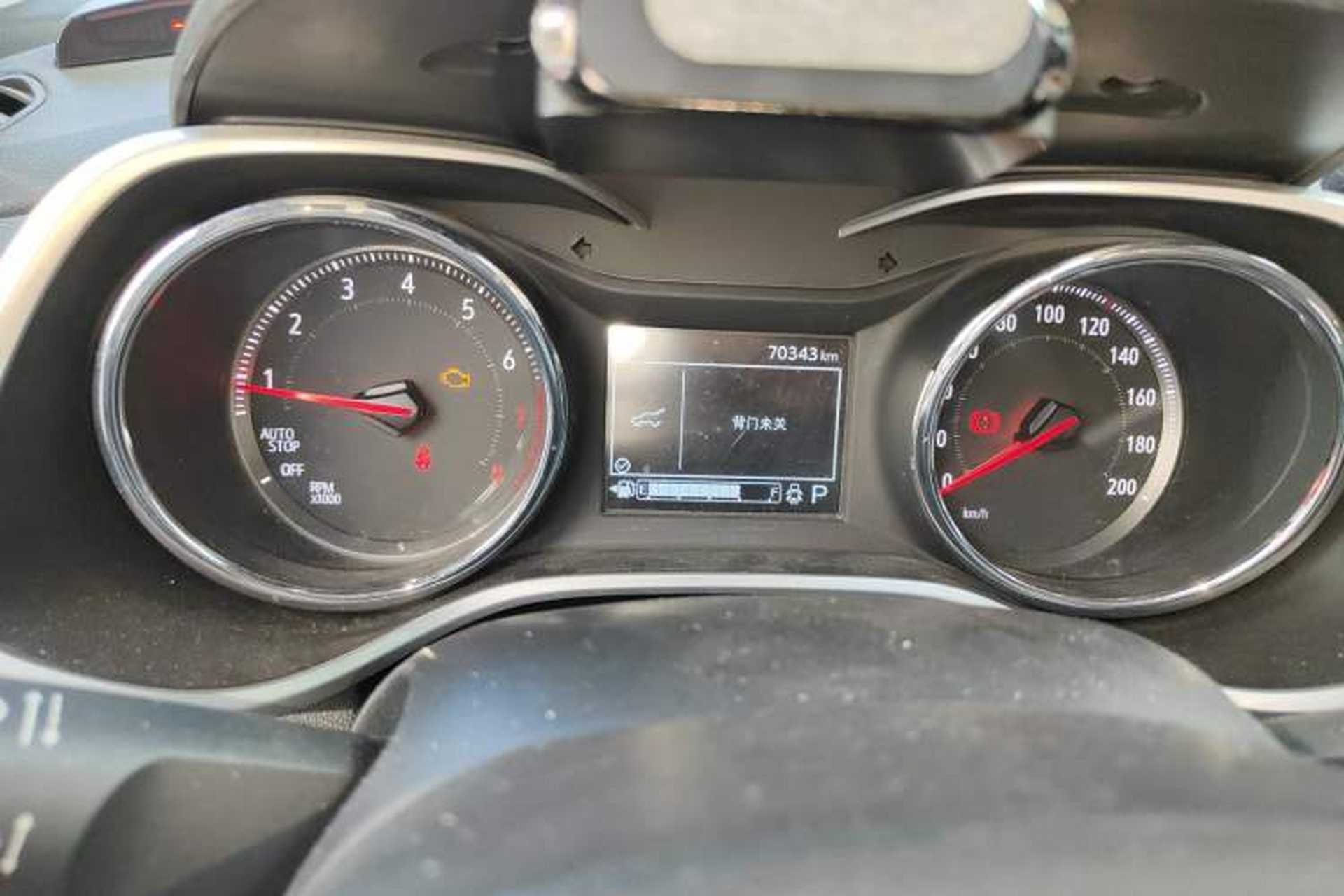 Used Chevrolet Trax 2019 325T Automatic Sport Edition China VI Standard Instrument Cluster