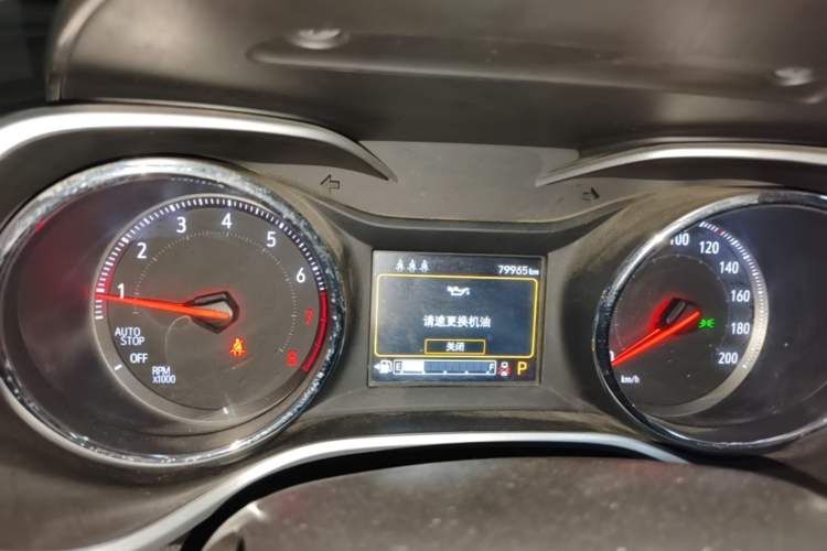 Used Chevrolet Trax 2019 Redline 335T CVT Top-Tier Model China VI Standard Instrument Cluster