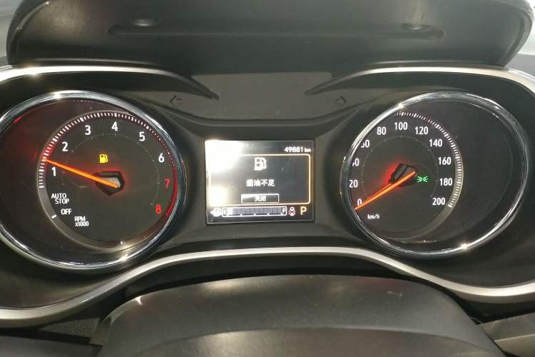 Used Chevrolet Trax 2021 Redline 335T CVT Luxury Edition China VI Standard Instrument Cluster