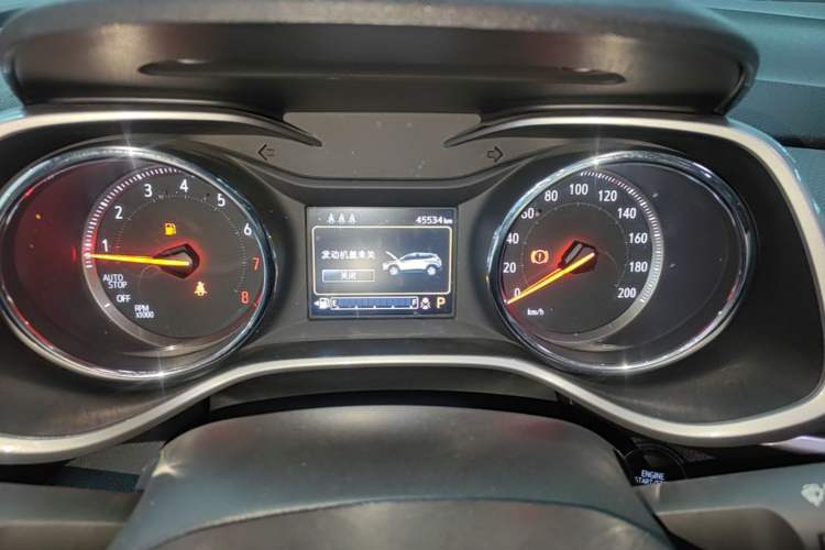 Used Chevrolet Trax 2021 Redline 335T CVT Top-Tier Model China VI Standard Instrument Cluster
