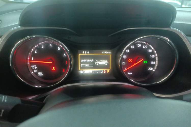Used Chevrolet Trax 2021 Redline 335T CVT Top-Tier Model China VI Standard Instrument Cluster