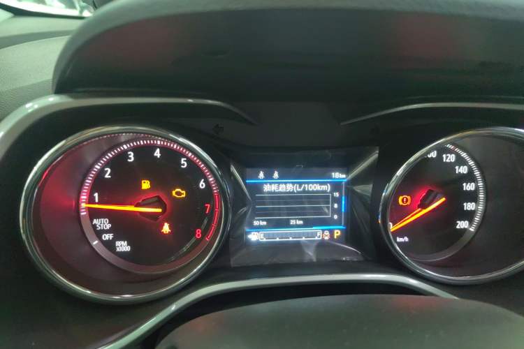 Used Chevrolet Trax 2021 325T Automatic Fun Edition China VI Standard Instrument Cluster