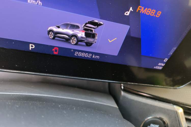 Used Chevrolet Trax 2022 Encore RS 1.5T CVT CoolMAX Odometer Close Up