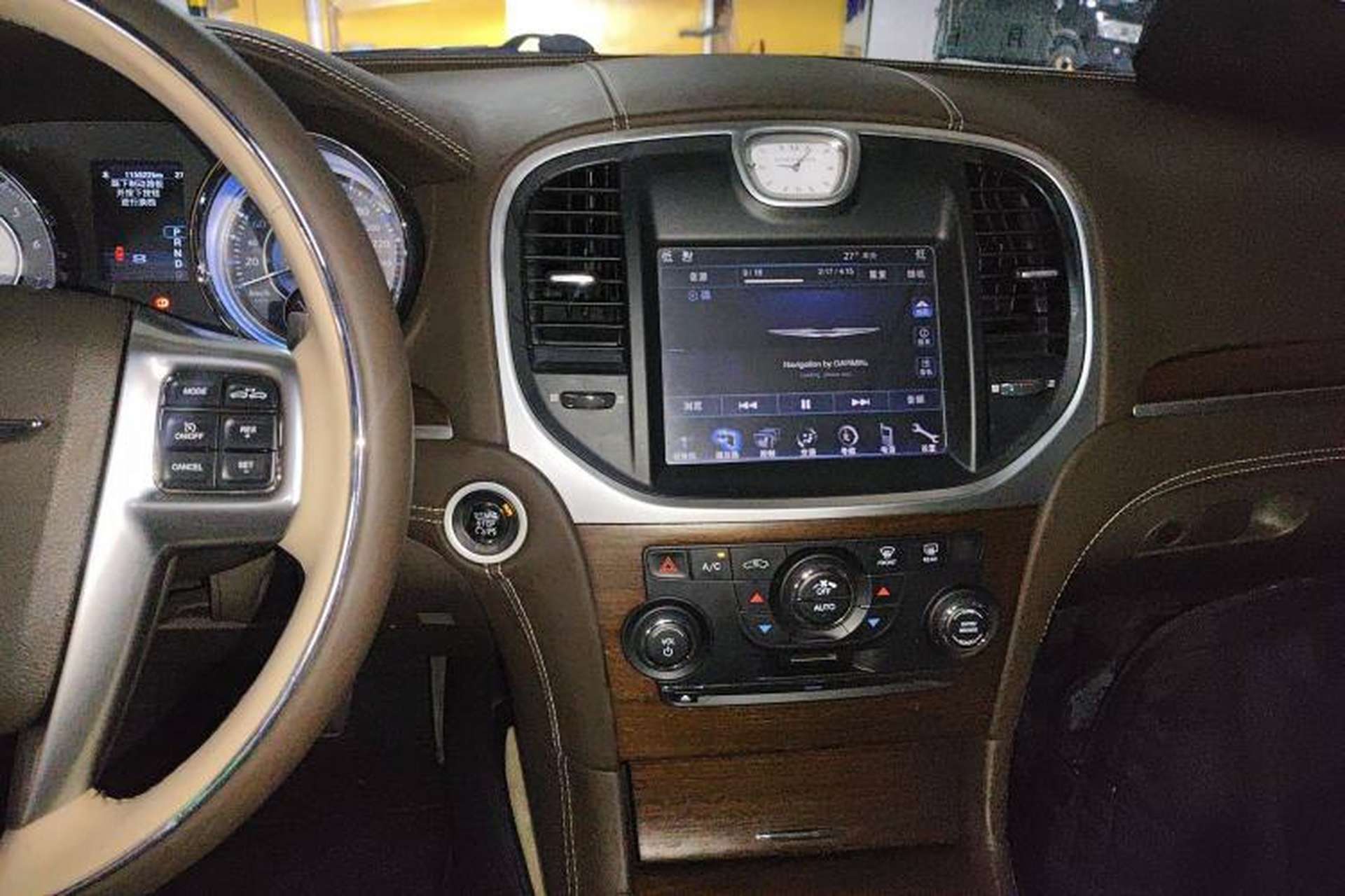 Used Chrysler 300C 2013 3.6L Prestige Edition Audio And AC Panel