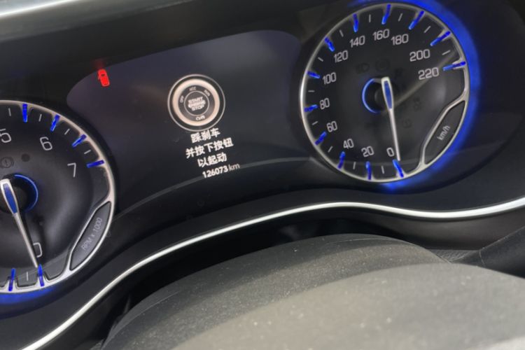 Used Chrysler Grand Voyager 2017 3.6L Premium Edition Odometer Close Up