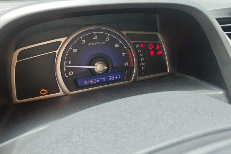Used CIIMO 2012 1.8L Automatic Odometer Close Up