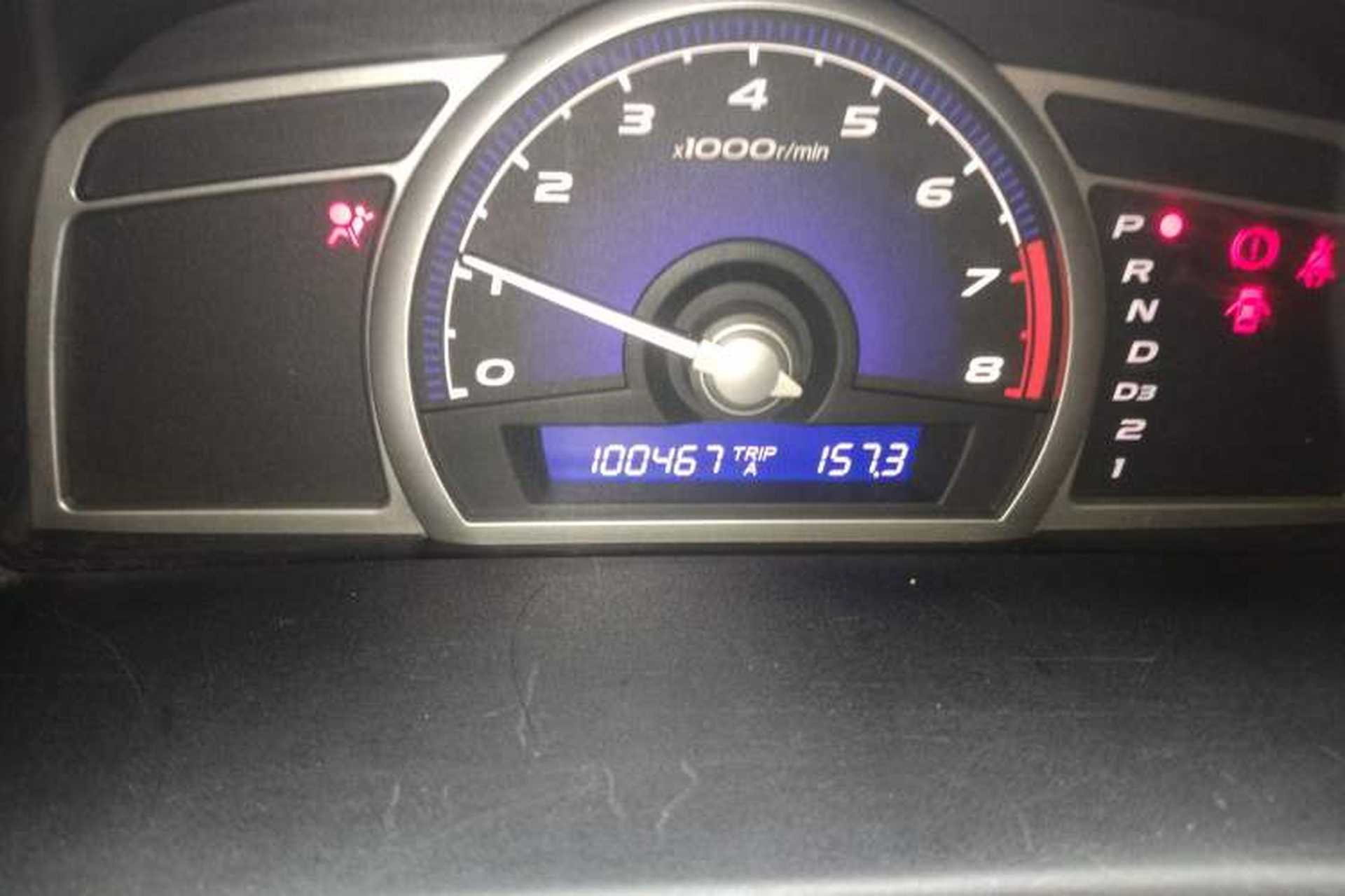 Used CIIMO 2012 1.8L Automatic Odometer Close Up