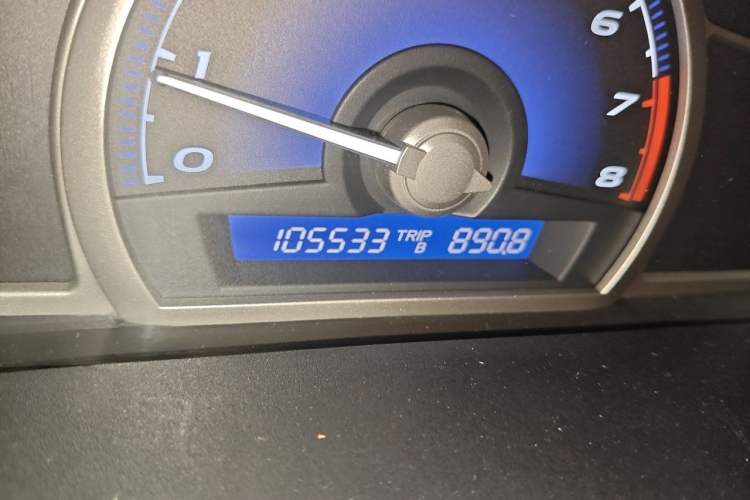 Used CIIMO 2012 1.8L Manual Odometer Close Up