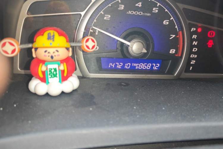 Used CIIMO 2012 1.8L Automatic Odometer Close Up