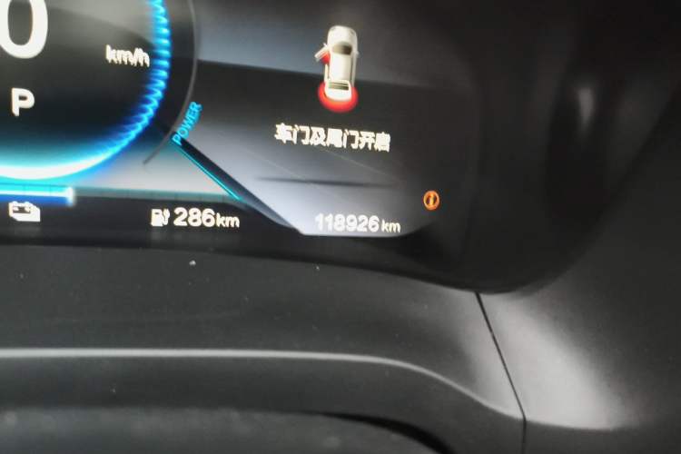 Used CIIMO M-NV 2021 Shangyi Edition Odometer Close Up