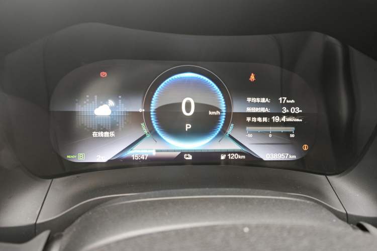 Used CIIMO M-NV 2021 Shangyi Edition Odometer Close Up