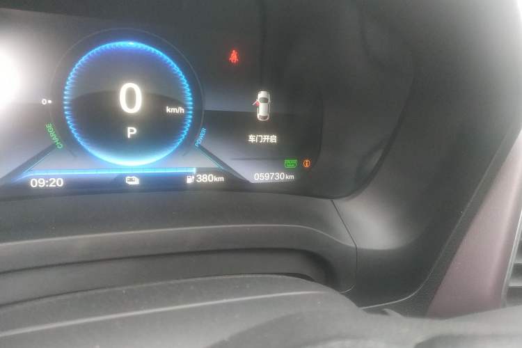 Used CIIMO M-NV 2021 Shangcheng Edition Odometer Close Up
