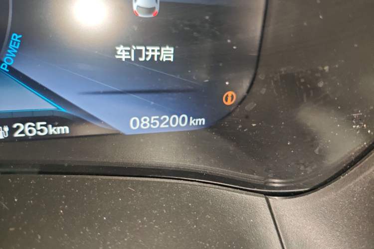Used CIIMO M-NV 2021 Shangyi Edition Odometer Close Up