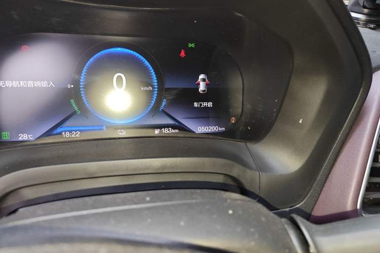 Used CIIMO M-NV 2021 Shangcheng Edition Odometer Close Up