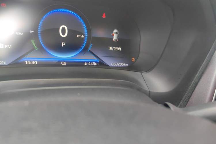 Used CIIMO M-NV 2021 Shangcheng Edition Odometer Close Up