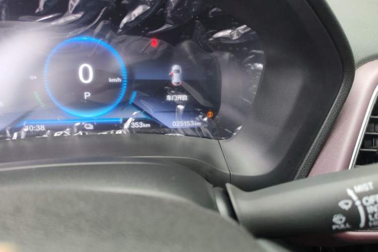 Used CIIMO M-NV 2021 Shangyi Edition Odometer Close Up