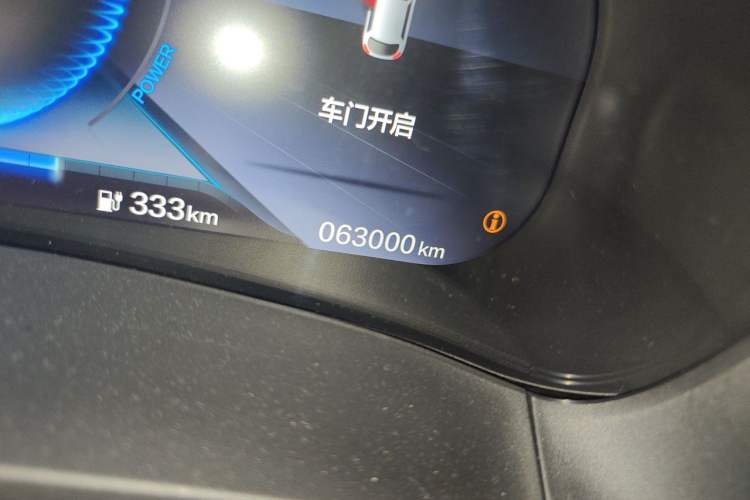 Used CIIMO M-NV 2021 Shangcheng Edition Odometer Close Up