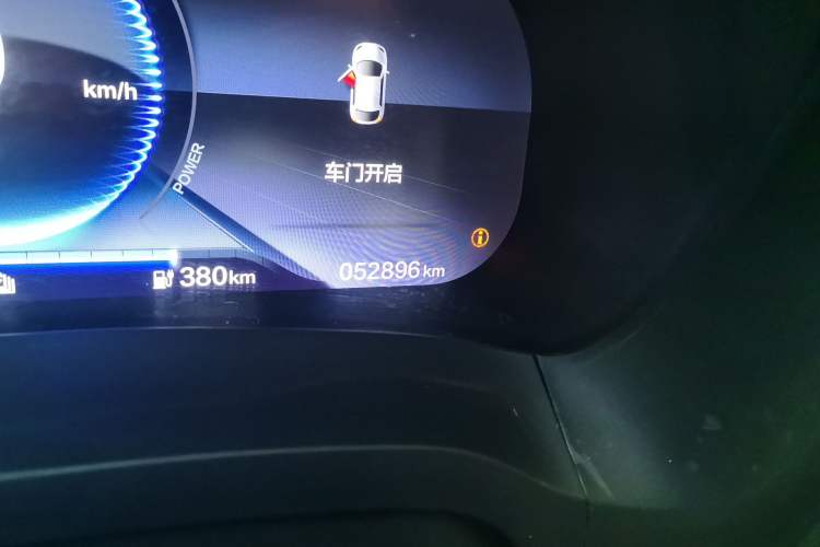 Used CIIMO M-NV 2021 Shangyi Edition Odometer Close Up