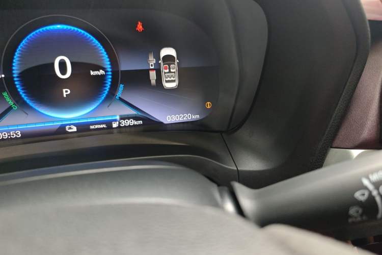 Used CIIMO M-NV 2023 Shangcheng Edition Odometer Close Up
