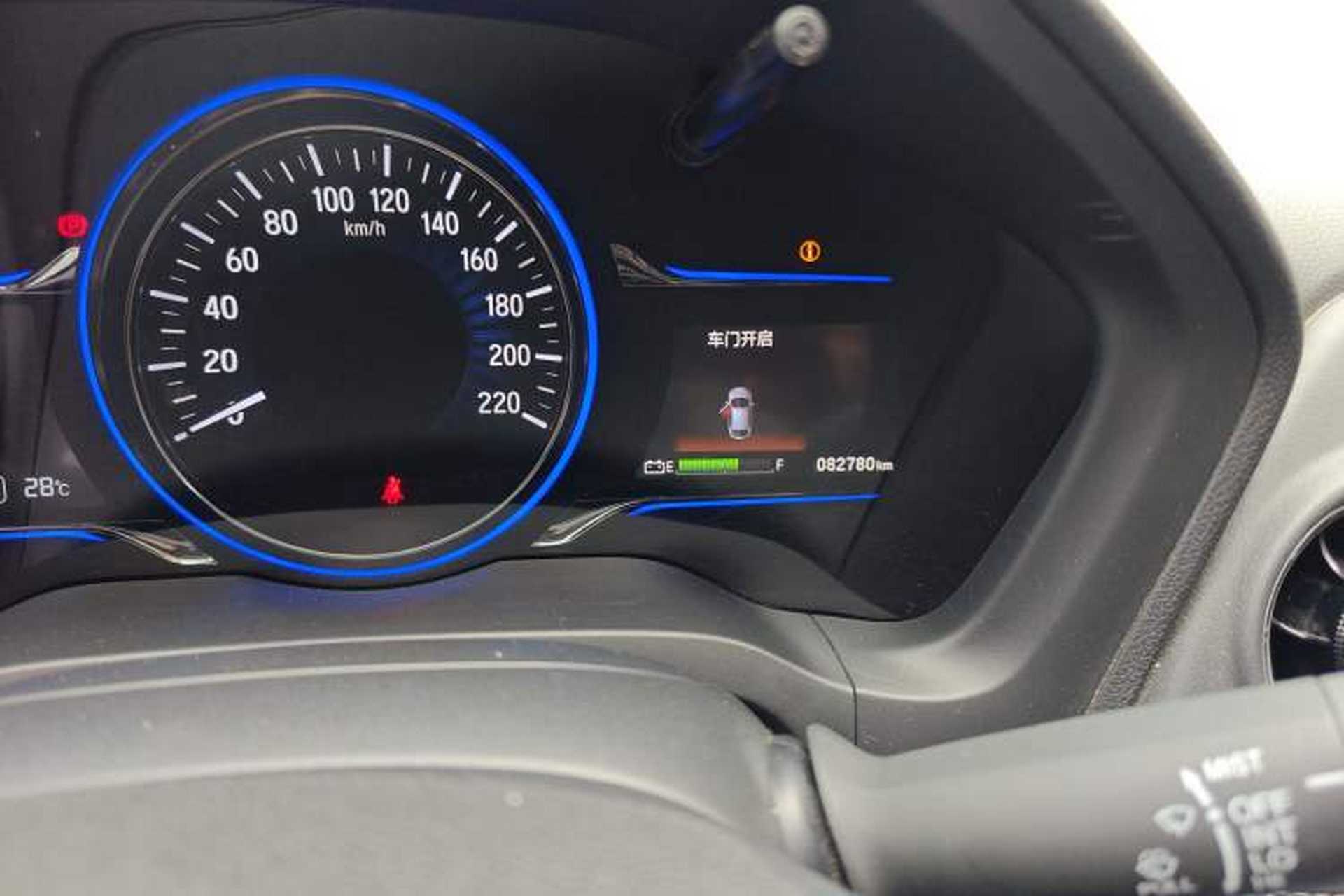 Used CIIMO X-NV 2020 Windstorm Edition Odometer Close Up