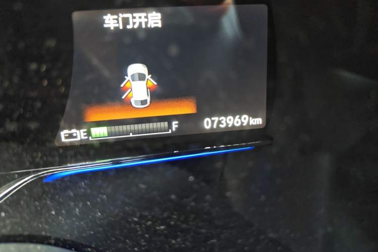 Used CIIMO X-NV 2020 Windstorm Edition Odometer Close Up