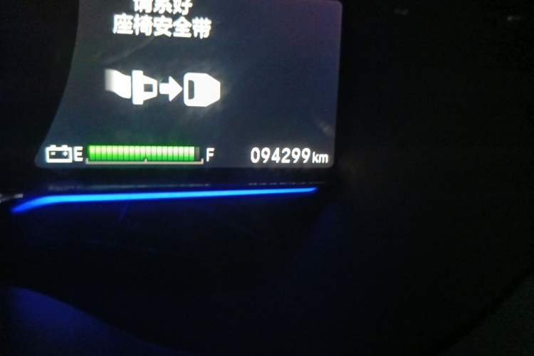 Used CIIMO X-NV 2020 Windstorm Edition Odometer Close Up
