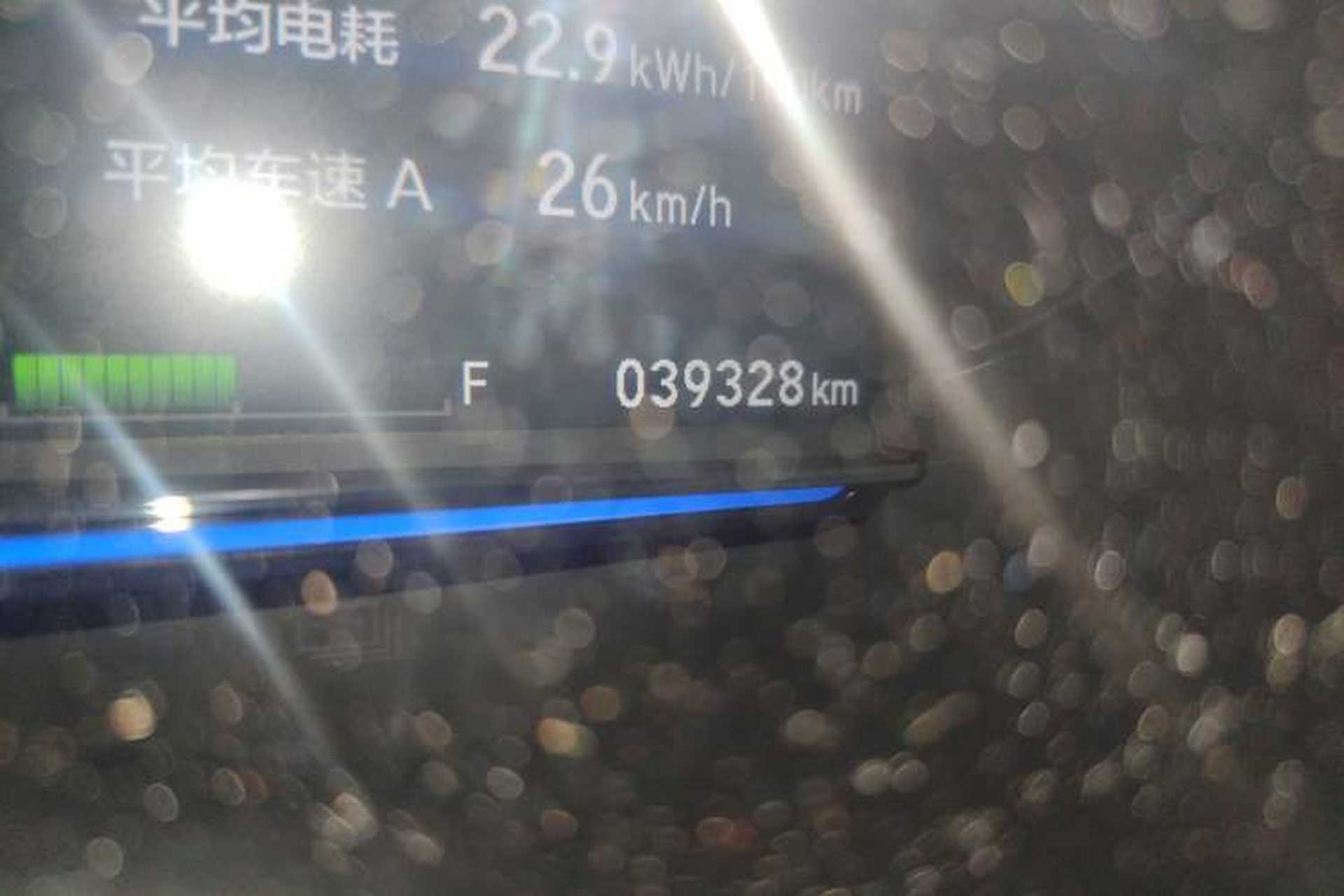 Used CIIMO X-NV 2020 Electric Edition Odometer Close Up