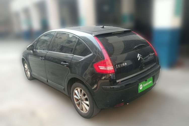 Used Citroen C-Quatre 2009 Two-Box 2.0L Manual Champion Edition Rear Left 45 Deg